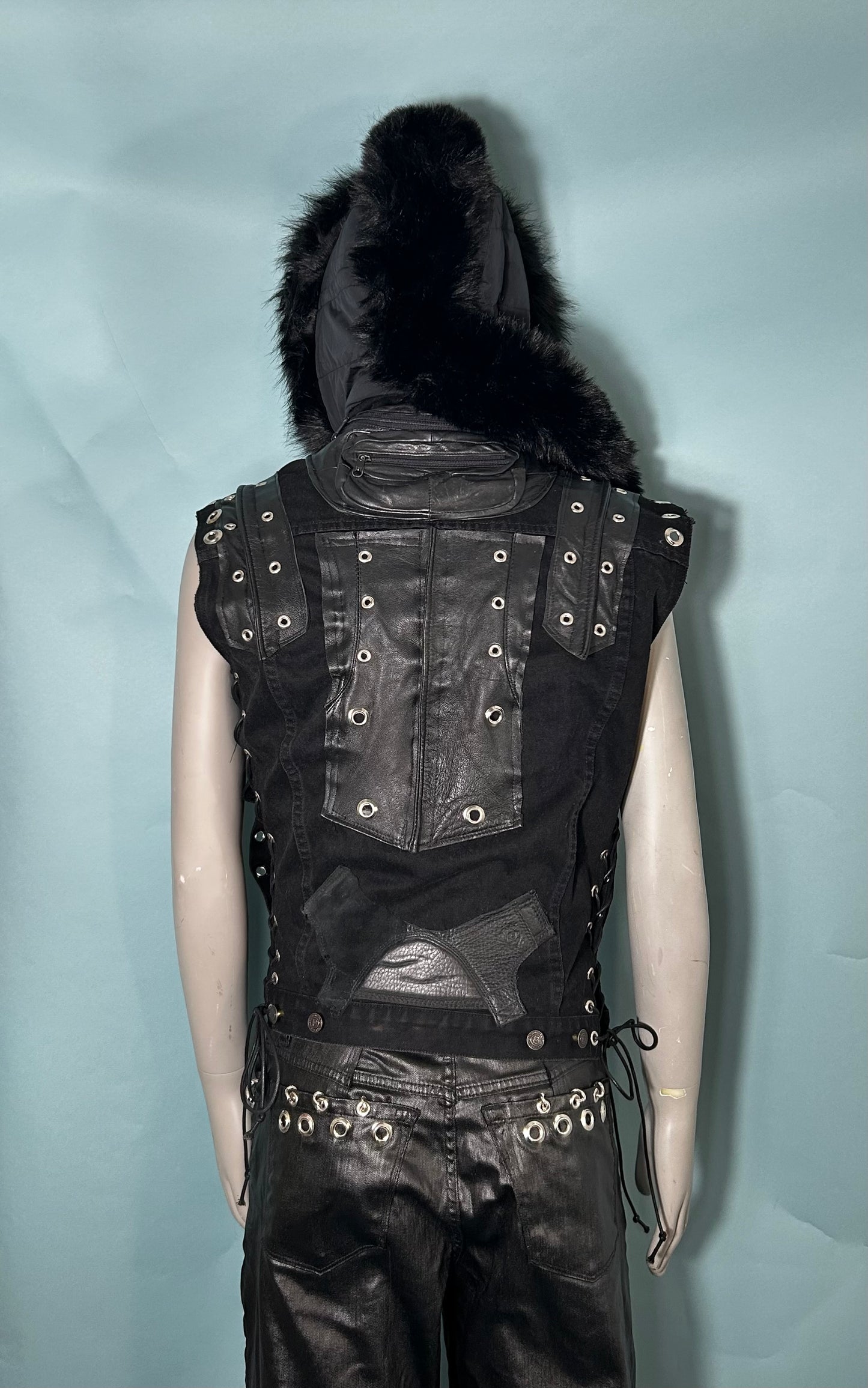 MOHAWK DENIM VEST