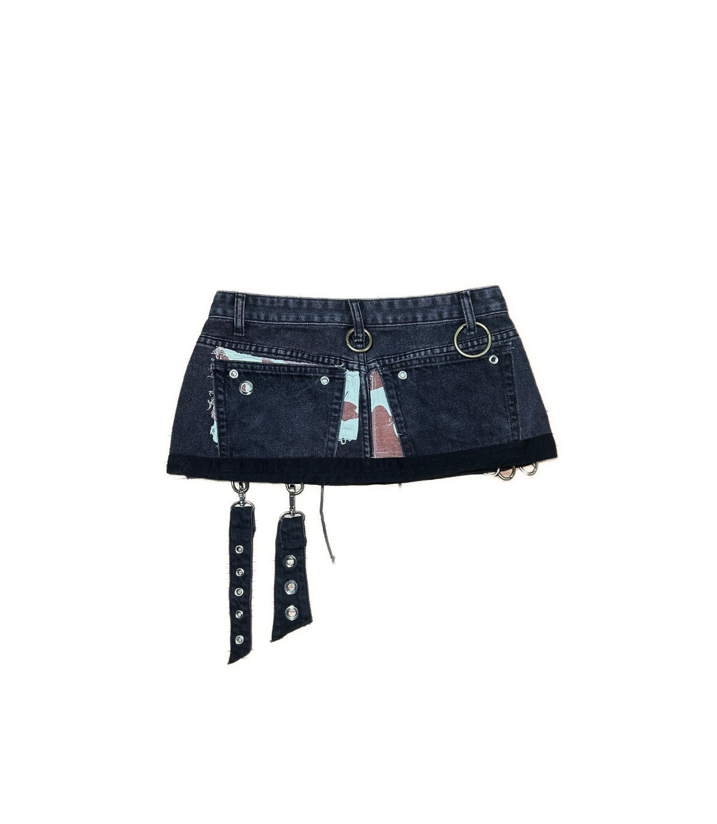 COW PRINT MINI SKIRT