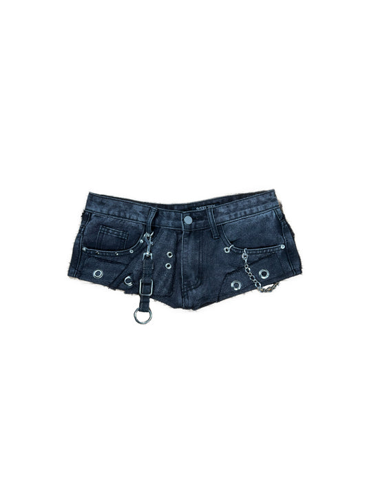 GRAY MICRO SHORTS