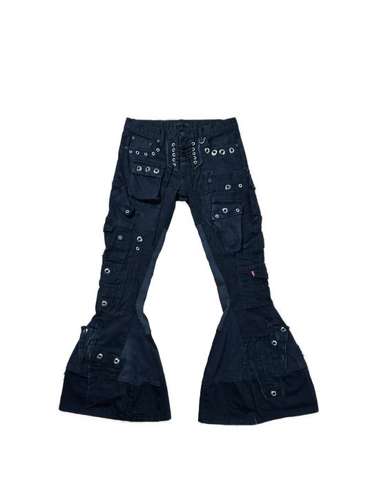 SKINNY FLARE DENIM