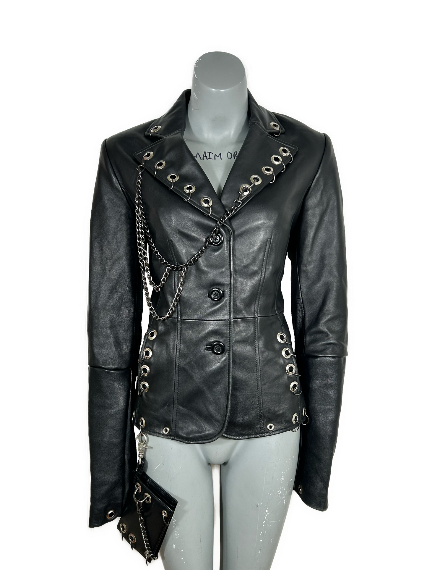 CORSET JACKET-BLACK
