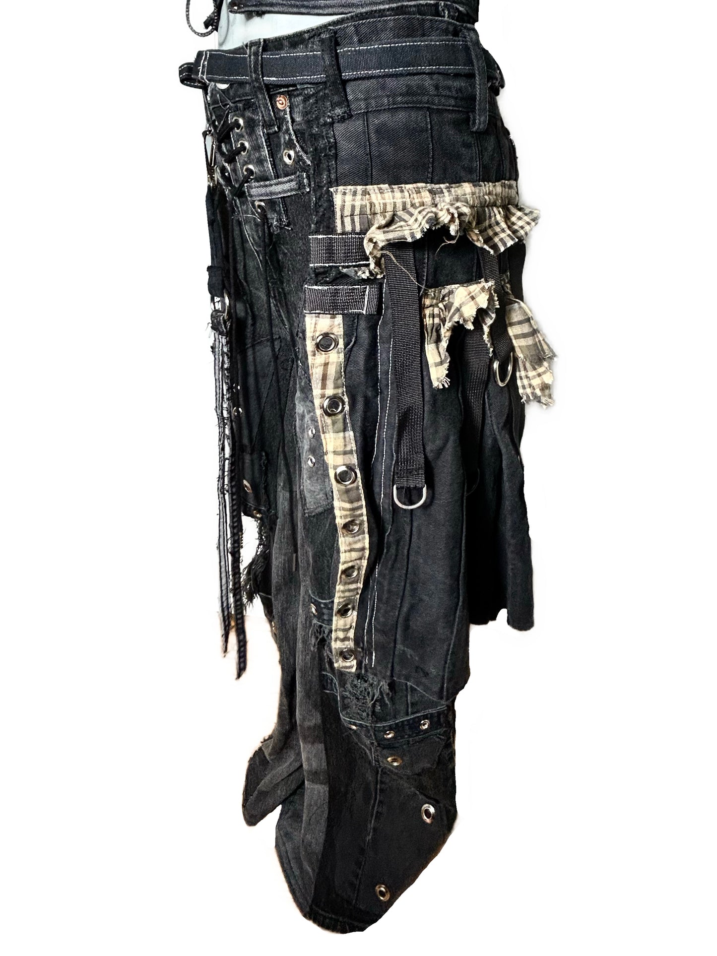 CERVIDAE DARK GRAY BAGGY DENIM