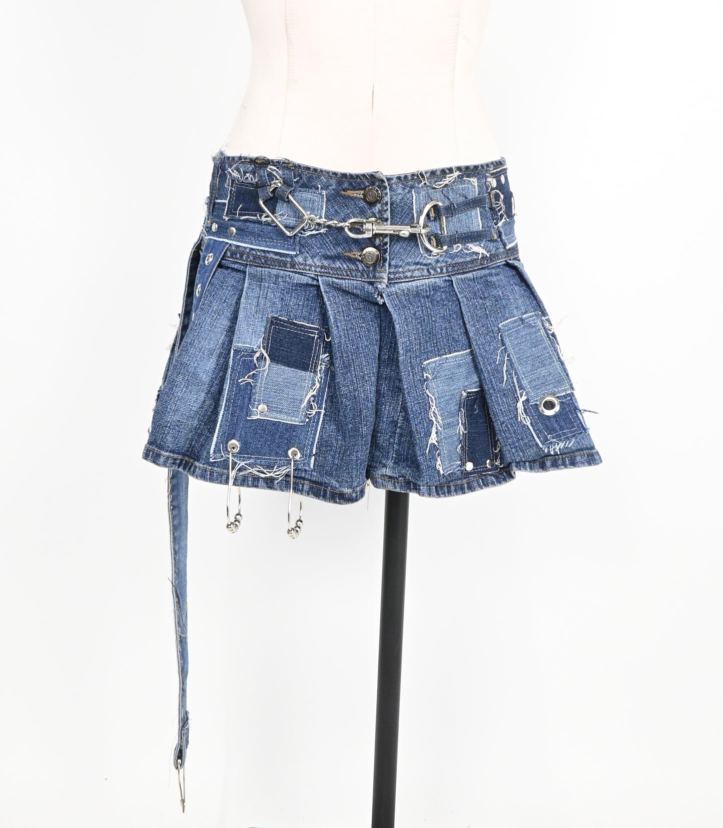 DENIM MINI SKIRT
