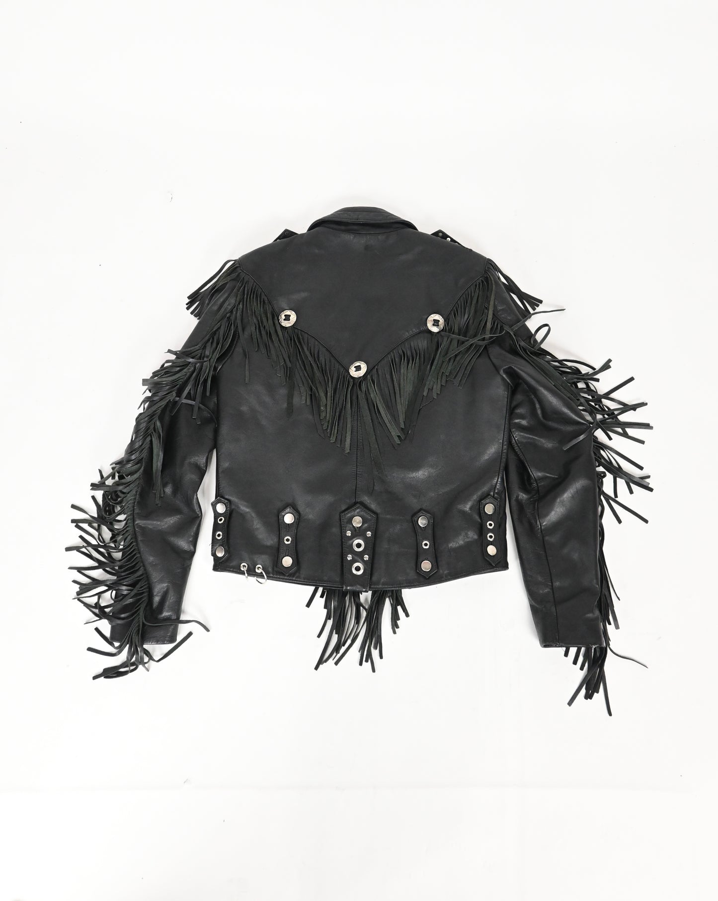 Spiked tassel jacket