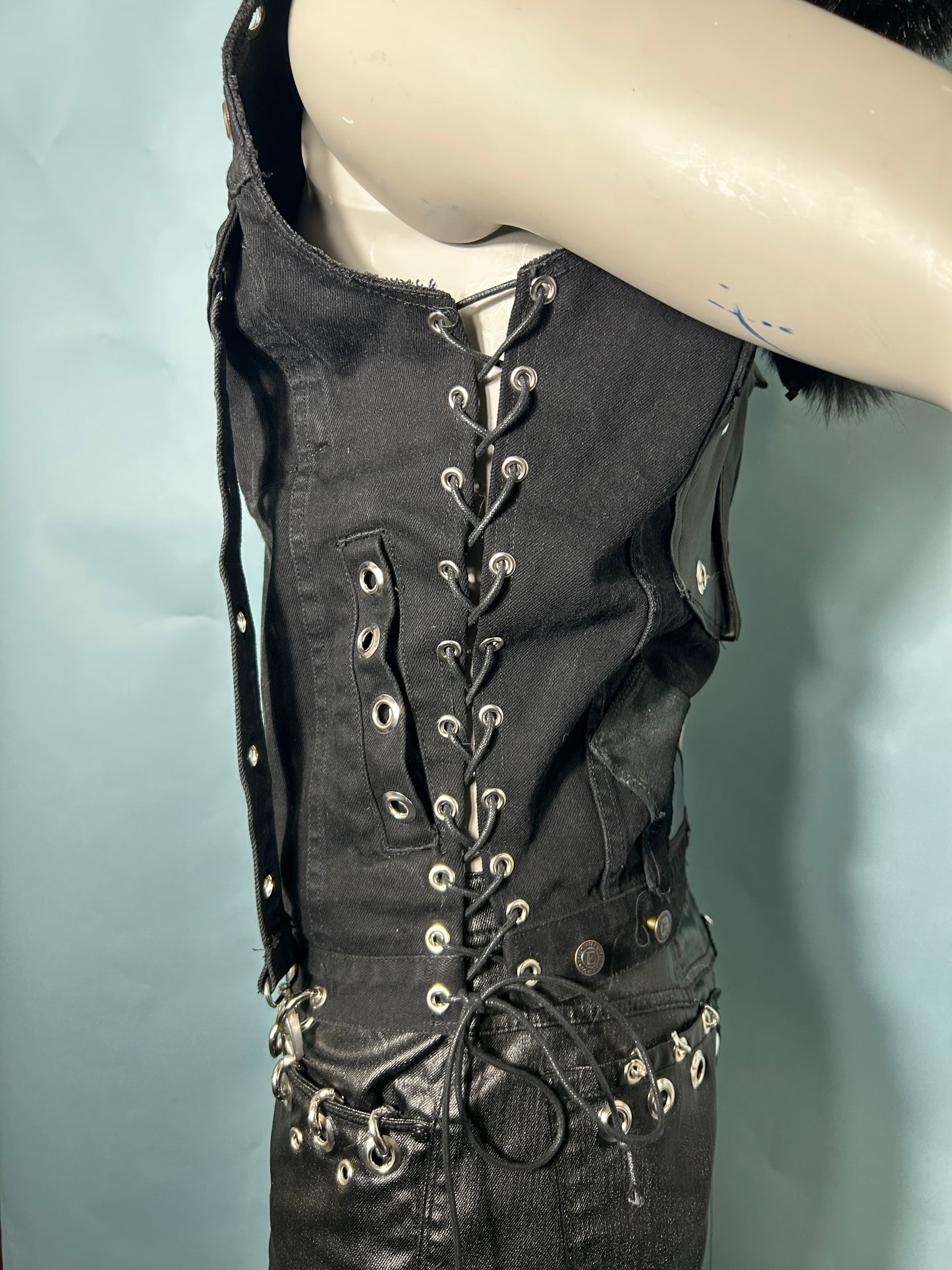 MOHAWK DENIM VEST