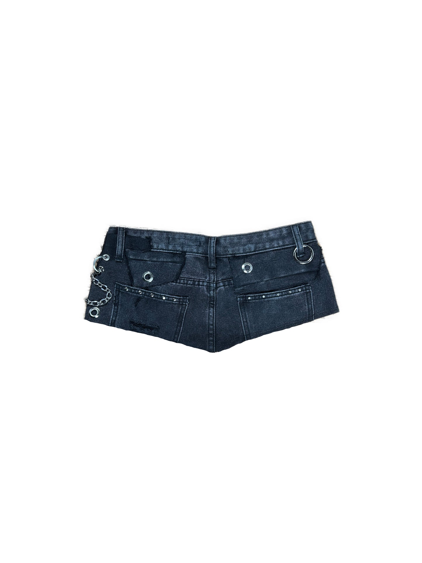 GRAY MICRO SHORTS