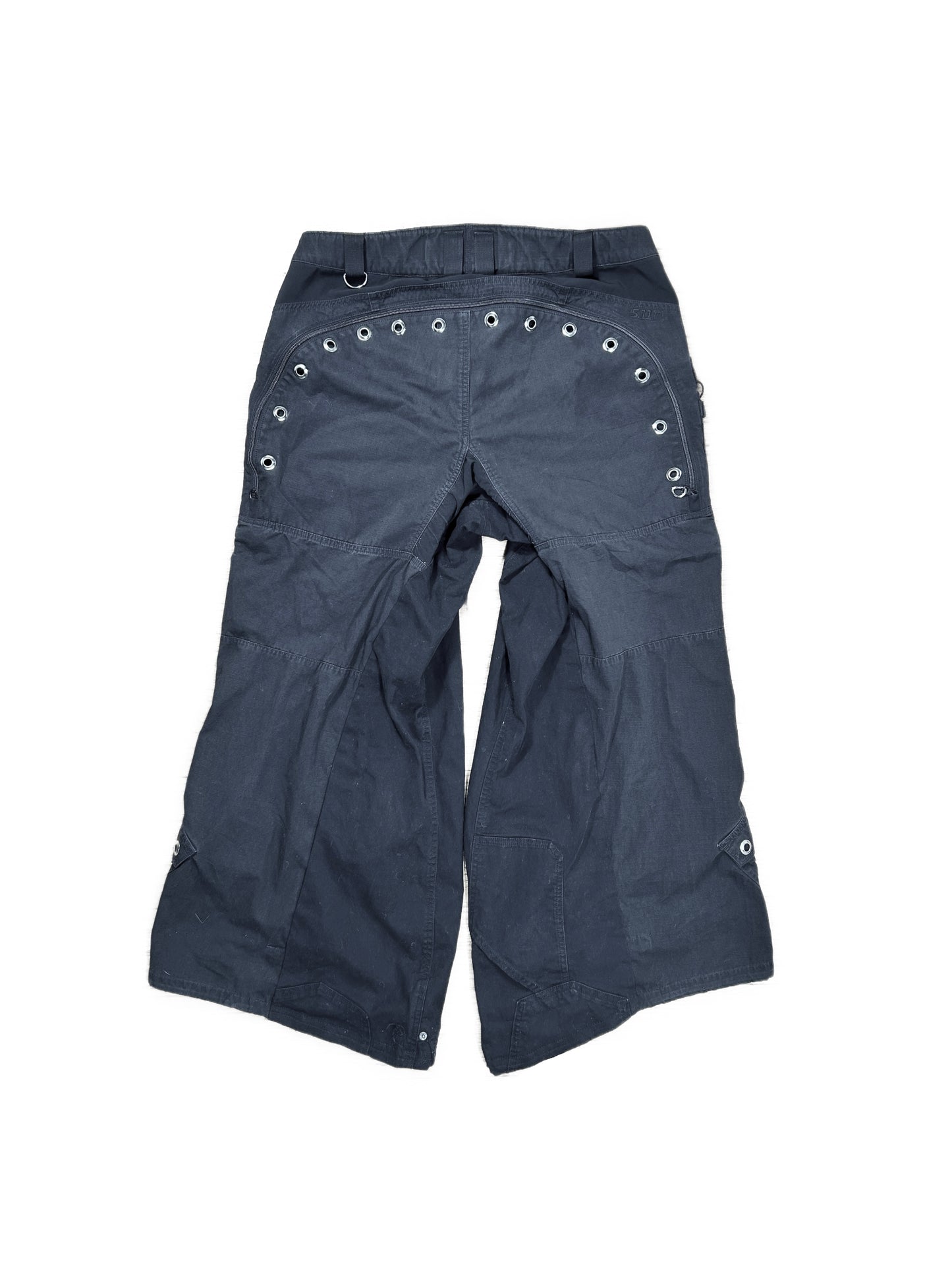 BLACK CARGO PANTS