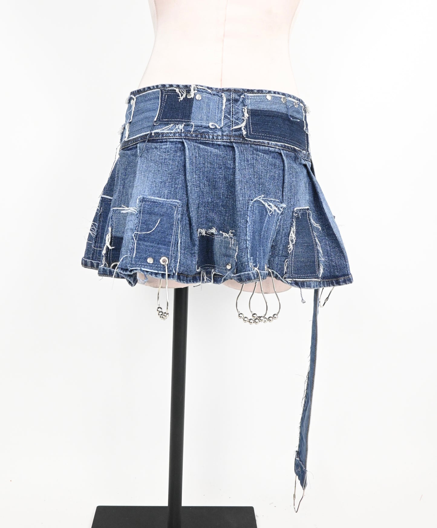 DENIM MINI SKIRT