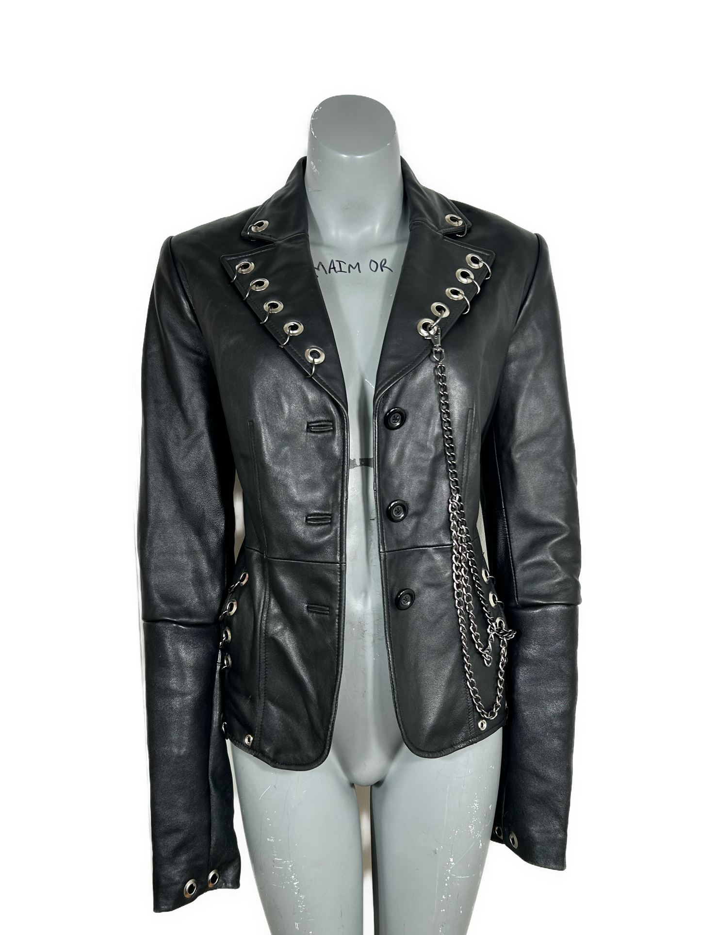 CORSET JACKET-BLACK