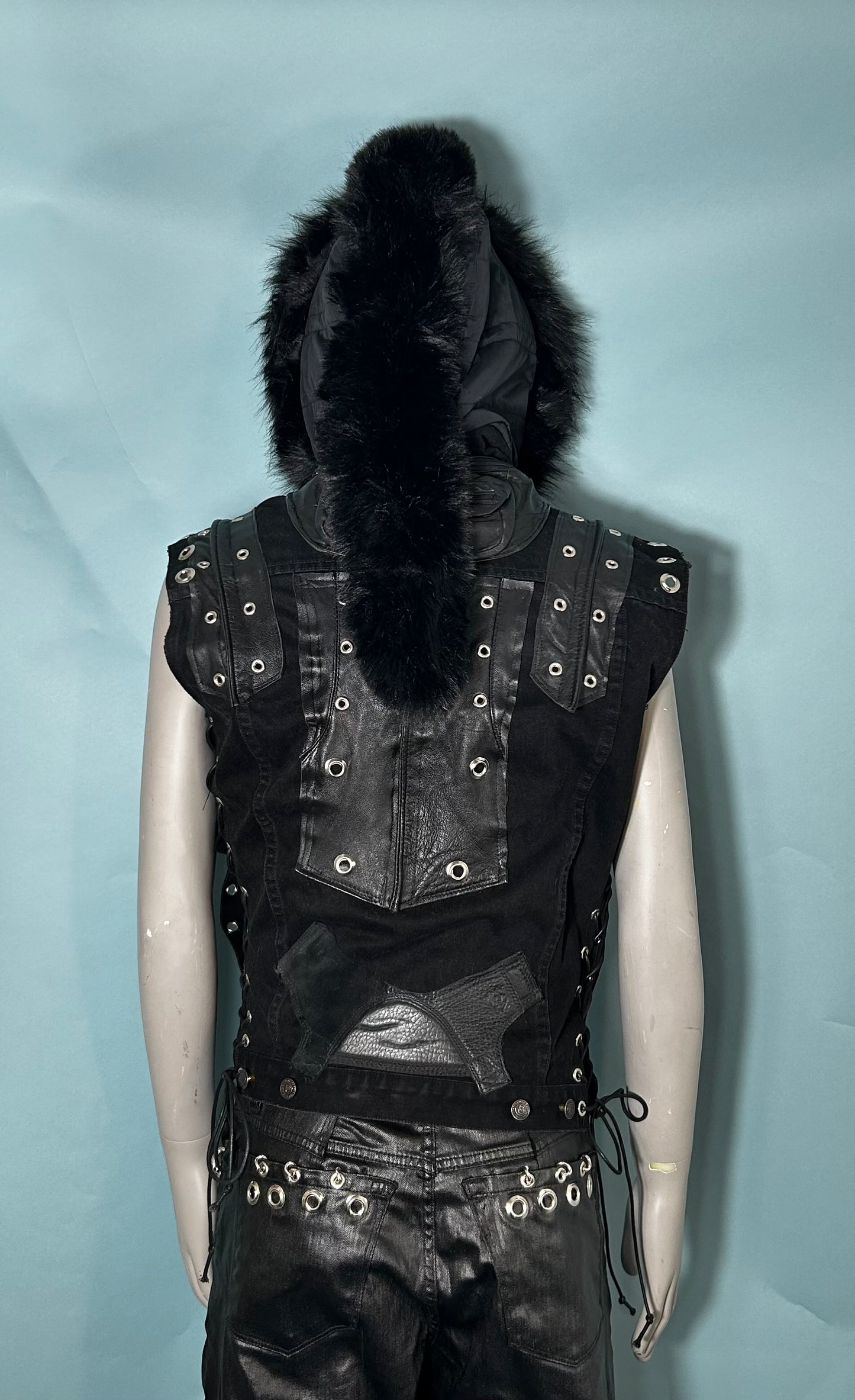 MOHAWK DENIM VEST