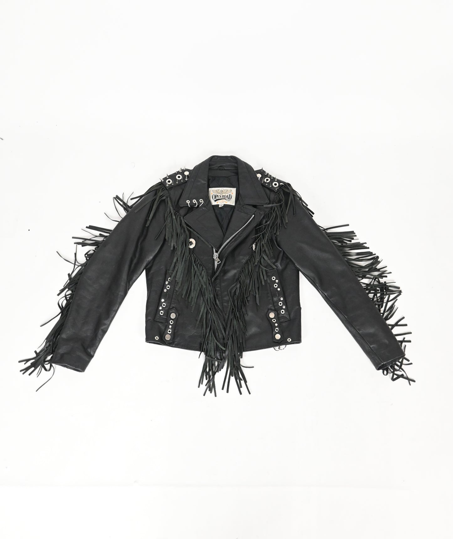 Spiked tassel jacket