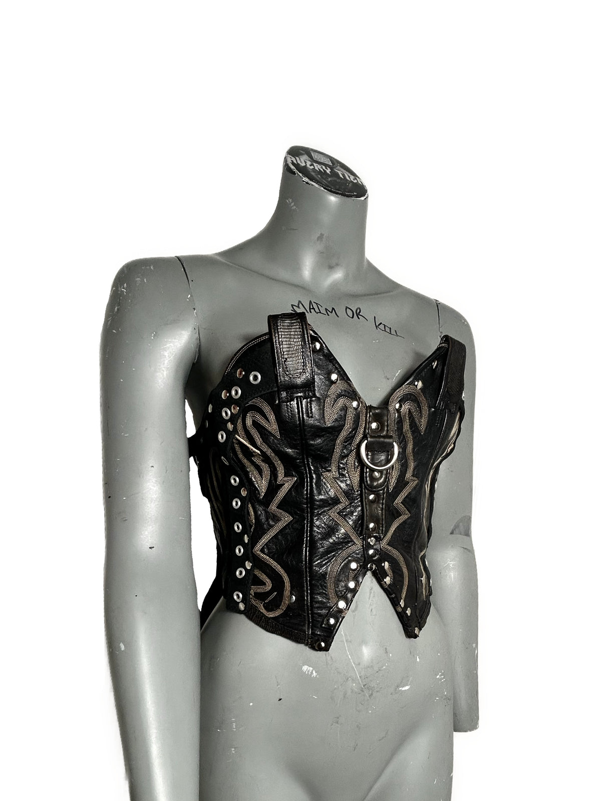 ALLIGATOR COWBOY CORSET